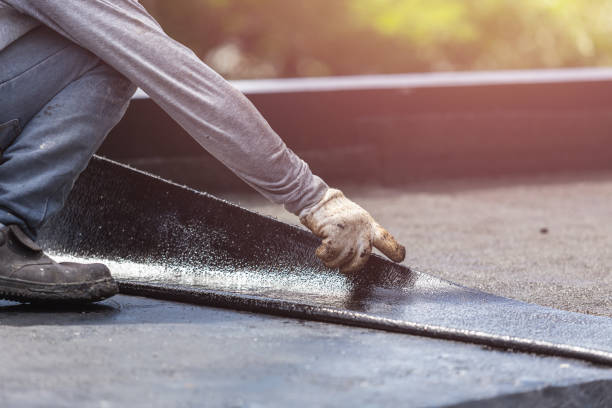 Professional Interior Drainage System technician working in Wellston, MI
